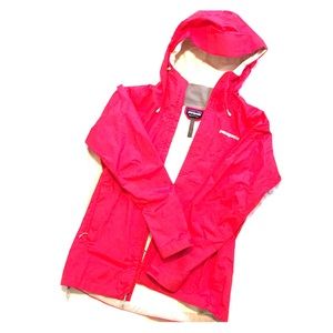 Patagonia Bright Pink Raincoat
